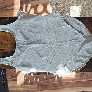Light Gray Old Navy Bodysuit
